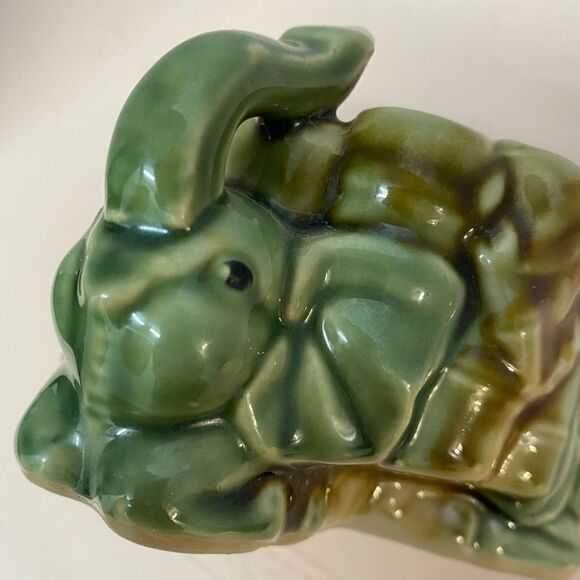 Vintage ceramic elephant planter - Picture 4 of 5